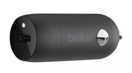 CCA003BTBK, Charger, Car, 1x USB-C, 20W, Black, BELKIN