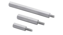 971300151, Spacer, 30mm, Steel, WURTH Elektronik