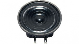 K 50 WPT - 8 Ohm, Miniature Speaker 50mm 8Ohm 3W 84dB Black, Visaton