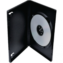 MX-DVD-5, DVD Jewel Case 5Stk.,black, Maxxtro