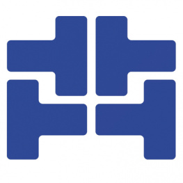 104438, Floor Corner Marks, T-shaped PU=1 PAK, Brady