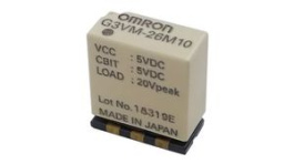 G3VM-26M10, Modular MOSFET Relay 1CO 20V 200mA, Omron