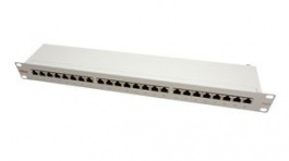 26.11.0351, Patch Panel, Cat.6, 24x RJ45, 19", Roline