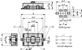 TSSL 3W GW, PCB Switch, Knitter-switch
