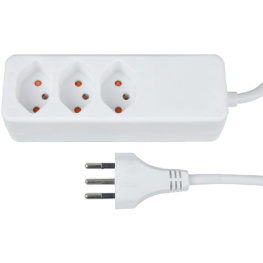 KF-SB-03-W1, Outlet strip 3 Type 12 - 1.5 m, Maxxtro
