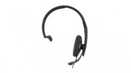 508316, Headset, SC 100, Mono, Over-Ear, 20kHz, Mono Jack Plug 3.5 mm/USB, Black, Sennheiser