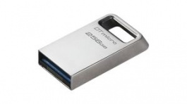 DTMC3G2/256GB, USB Stick, DataTraveler Micro, 256GB, USB 3.1, Silver, Kingston