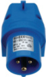 240 CEE wall device plug blue 16 A/230 VAC