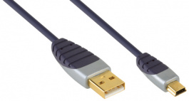 SCL4402, USB-кабель 2.0 m USB Typ A-Штекер USB Mini-B-Штекер, Bandridge