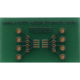 RE906, Prototyping board FR4 Epoxide + chem. Ni/Au, Roth Elektronik