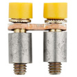 1071500000 Q 2 WDL2.5S Cross connector W-Series, Poles=2 Grey