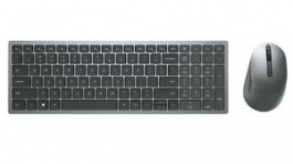 KM7120W-GY-UK, Keyboard and Mouse, 1600dpi, KM7120, UK English, QWERTY, Bluetooth/Wireless, Dell