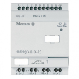 EASY411-DC-ME, Expansion Module EASY, 3 DI (2 D/A), 2 AI (2 x 0...20 mA, 2, Eaton