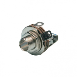 EM 63 S, Jack panel socket diam. 6.35 mm nickel-plated 2P, Tsay-E