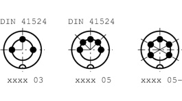 0322 05, Cable box, 0322 5-pin Poles 5 - 180° (Stereo) 5 A 60 VAC/VDC, Lumberg Connect