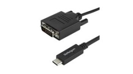 CDP2DVIMM1MB, Video Cable, USB-C Plug - DVI Plug, 1920 x 1200, 1m, StarTech.com