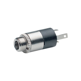RM 606M, Jack panel socket Nickel - Plated 3 Poles, Daikei Denshi