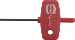 09990000313, Отвертка; шестигранная; Шестигранный ключ:2 мм, Harting