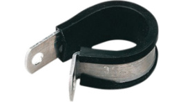 ALU 5 C, Cable Clamp Black Clamping range diam. 4.8 mm Aluminium/Chlo, HellermannTyton