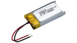 ICP581323PA-01, Lithium Ion Polymer Battery Pack 145mAh 3.7V, Renata