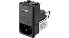 FN370221, Power Inlet with Filter 2 A 250 VAC, Schaffner