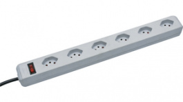 1159552, Outlet strip, 6xType 13, 3 m, Type 12, Brennenstuhl