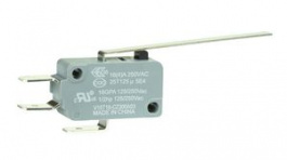 V15T16-CZ300A03, Микропереключатель SNAP ACTION; с рычагом; SPDT; 16A/250ВAC, Honeywell