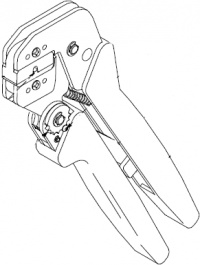 58433-4, Crimping tool, TE Connectivity