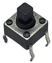 RND 210-00195, PCB Tactile Switch , 50 mA, 12 VDC, RND Components