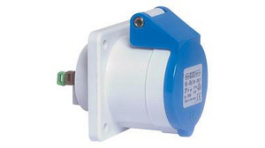 13686, CEE integral socket straight blue 16 A/230 VAC, Bals