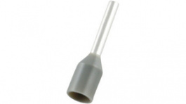 RND 465-00188 [100 шт], Bootlace Ferrule Grey 0.75 mm2/8 mm, RND Connect