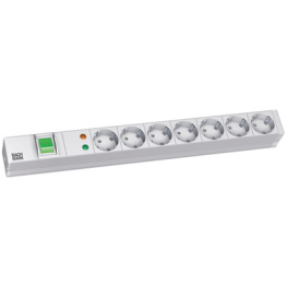 333.405, Outlet Strip, 7xF (CEE 7/3), 2 m, Bachmann
