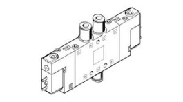 CPE14-M1BH-5J-QS-8, Solenoid Valve, 8bar, 24VDC, 5/2, QS-8, Festo