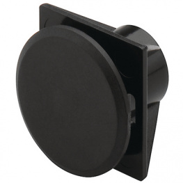61-9453.0, Заглушка; 61; O25мм; Корпус: черный; Мат-л: пластик, EAO