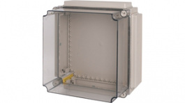 CI44-250-NA, Insulated enclosure pebble grey RAL 7032 Polycarbonate IP 65 N/A, Eaton