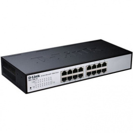 DGS-1100-16, Switch 16x 10/100/1000 - Desktop 19", D-Link