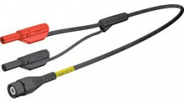 67.9800-160, Измерительный провод; 1,6м; черный, Staubli (former Multi-Contact )