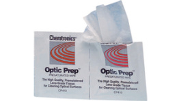CP410 OPTIC PREP WIPES, NORDIC [50 шт], Cleaning cloths white 100 x 210 mm PU=50 ST, Chemtronics