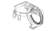 704.925.3 Protective Cover, Transparent, EAO 04 Series