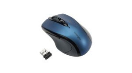 K72421WW, Mouse Pro Fit 1600dpi Optical Right-Handed Black / Blue, Kensington