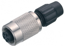 99 0072 100 02, Cable socket Poles 2 4 A 125 VAC/VDC, Binder