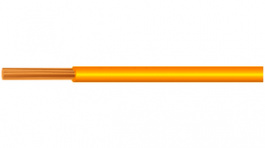 5877 YL001 [305 м], Hook-Up Wire, 0.96 mm2, Yellow Copper Strand, Silver Plated PTFE, Alpha Wire