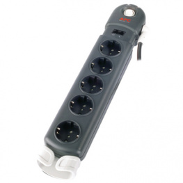 P5BT-IT, Outlet strip 5 elettriche + 2 telefoniche 2P+T 10 A 1.83 m, APC
