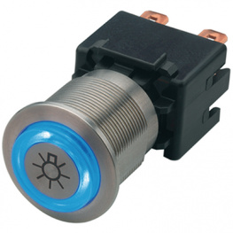 1241.6824.1124000, Переключатель: антивандальный; Положения: 2; DPST-NO; 12A/250ВAC, Schurter