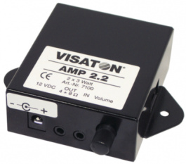 AMP 2.2, Stereo amplifier with level controls, Visaton