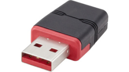 MU1K101-S00Z, USB adapter,USB 2.0/USB-A Female/Magnetic,USB 2.0/USB-A Male/Magnetic, Rosenberger connectors
