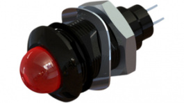 652-102-63, LED Indicator, red, 450 mcd, 12...28 VAC/DC, Marl