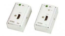 VE807-AG-T, HDMI / Audio CAT5 Extender with MK Wall Plate 60m, Aten