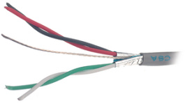 2466C SL001 [305 м], Data Cable, PVC, Shielded,&nbsp;&nbsp; 2 x 2 0.34 mm2, Grey, Alpha Wire