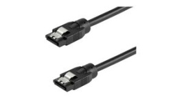 SATRD30CM, Round SATA Cable 300 m Black, StarTech.com